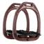Flex-On Green Composite Stirrups - Inclined Ultra Grip - Chocolate/Black - Limited Edition